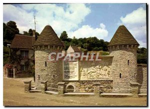 Postcard Modern Cliff Calvados Fontaine Arlette