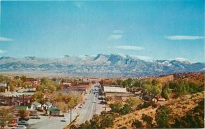 Birdseye View Mining Livestock Roberts Ely Nevada Postcard 20-9558