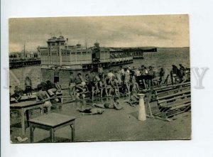 3164059 Azerbaijan BAKU Bakou Yacht club boys on beach Vintage