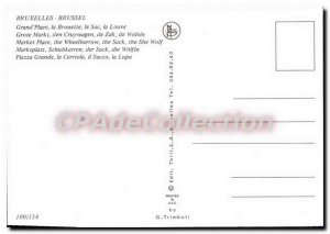 Postcard Modern Brussels Brussel