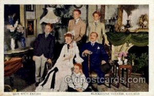 Life with Father, Lillian Gish Blackstone Theatre, Chicago Theater 1940 light...