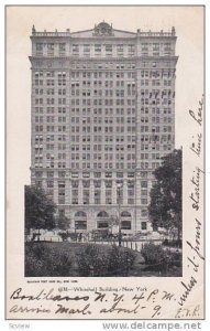 Exterior,  Whitehall Building,  New York,   PU_1908