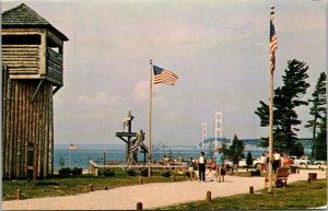 Michigan Mackinaw City Historic Fort Michilimackinac