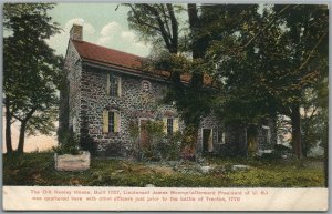 TRENTON NJ OLD NEELEY HOUSE ANTIQUE POSTCARD