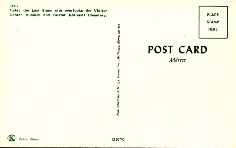 MT - Custer National Cemetery & Visitor Center Museum