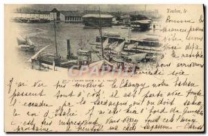 Old Postcard Steam Bagnard Toulon L & # 39ancien prison