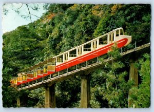 Kobe Hyogo Japan Postcard Mt. Rokko Rokko Cable De Luxe-Car c1950's Vintage