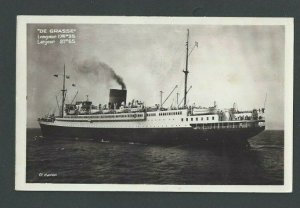 1949 RPPC De Grasse France Passenger Ship