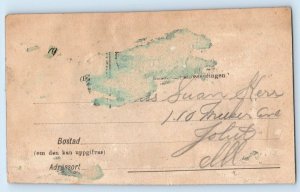 Sweden Postcard Stem Goods for the Vasaätten Vasa c1905 Posted Antique