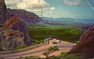 Hawaii Oahu Nuuanu Pali Lookout Point 1972