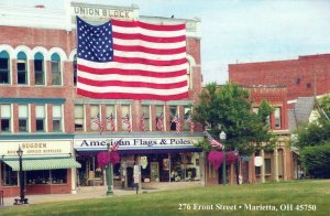 OH, 276 Front Street, Marietta, Ohio Postcard