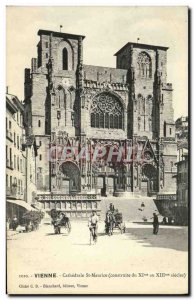 Postcard Old Vienna Cathedrale Saint Maurice