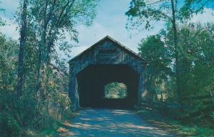 The Old Covered Bridge at Brandon VT, Vermont