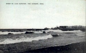 Lake Superior in Two Harbor, Minnesota