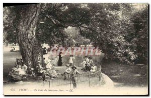 Old Postcard Vichy A Corner Of New Park