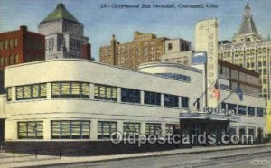 Greyhound Bus Terminal Cincinnati Ohio USA Unused very light crease right top...