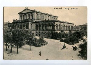 246901 GERMANY HANNOVER Theatre royal OPERA Vintage postcard