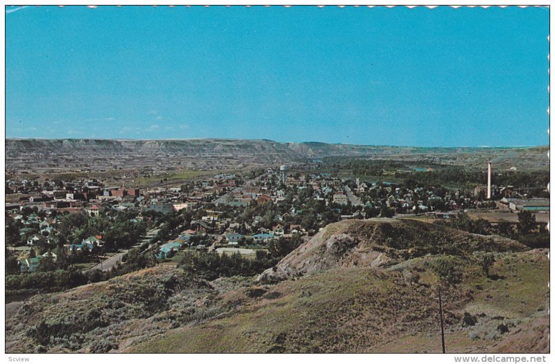 In the heart of Dinosaur Valley, Main Street, Badlands Hills, DRUMHELLER, Alb...