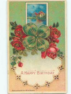 Divided-Back BEAUTIFUL FLOWERS SCENE Great Postcard AA3859