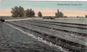 OMAHA, Nebraska, 1900-10s; Settling Basins