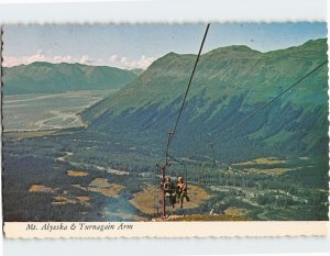 Postcard Mt. Alyeska & Turnagain Arm, Alaska