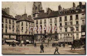 Nantes - Place Royale - La Fontaine - Old Postcard