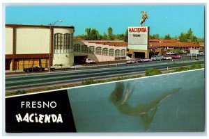 c1940's Fresco Hacienda Mermaid Show Fresno California CA Vintage Postcard