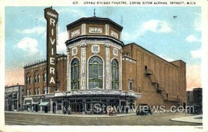 Grand Riviera Theatre in Detroit, Michigan