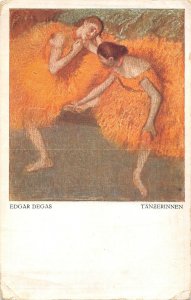 US3609 Edgar Degas Tanzerinnen dancer postcard ballet dresden