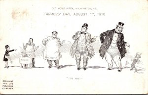 Vermont Wilmington Old Home Week Farmer's Day 17 August 1910