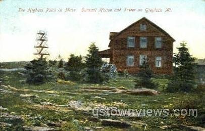 Summit House & Tower - Mt Greylock, Massachusetts MA