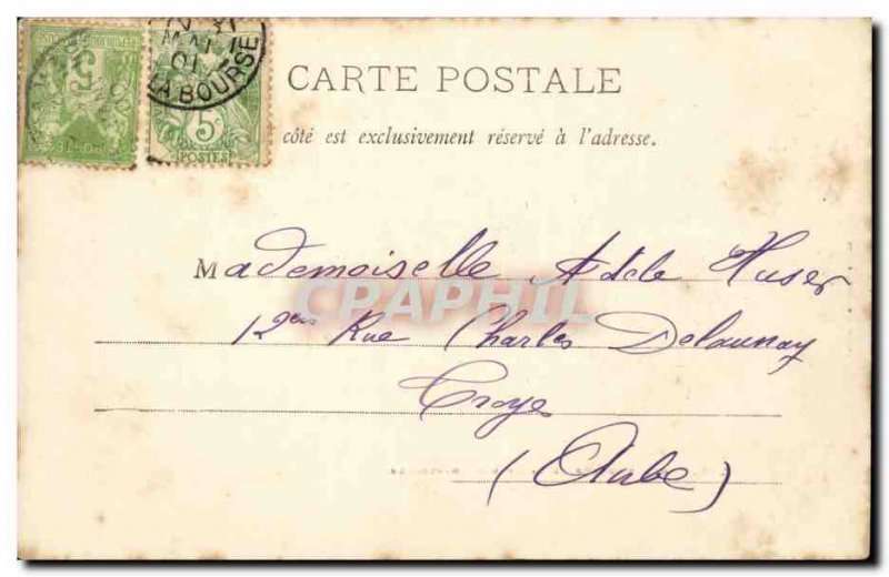 Dauphine - Court & # 39Entree Grande Chartreuse - Old Postcard