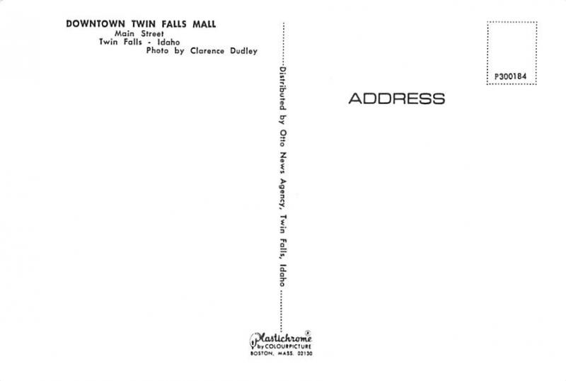 Downtown Twin Falls Mall - Idaho