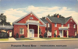 Framptom Funeral Home Federalsburg, Maryland, USA Funeral Home Unused 