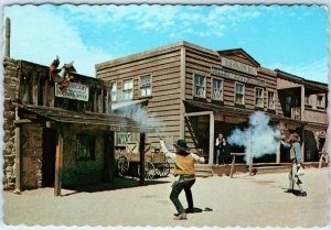 c1970s Tucson, AZ The Bank Holdup Old Western Stuntmen Theatre Play 4x6 PC M12