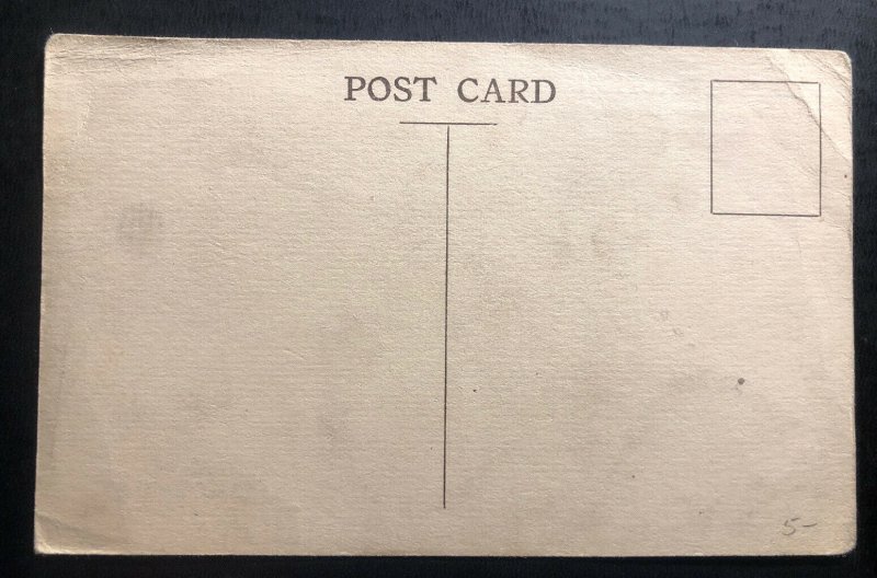 Mint England Real Picture Postcard RPPC British Flying Men W German Aeroplane