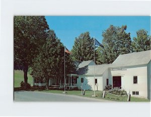 Postcard The President's Homestead, Plymouth, Vermont