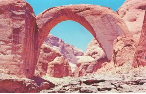 US    PC4069  RAINBOW NATURAL BRIDGE,  MONUMENT VALLEY, ARIZONA-UTAH BORDER