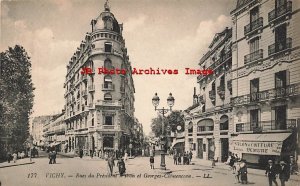 France, Vichy, Rues De President Wilson Et Georges-Clemenceau, No 177