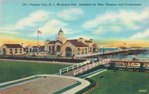 USA - Ventnor City New Jersey Municipal Pier - 01.89