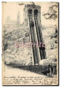 Old Postcard Marseille N. Elevators D. Guard