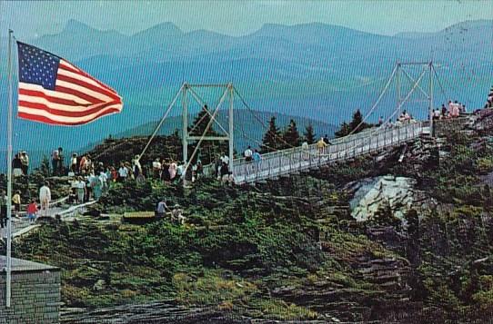 Mile High Swinging Bridge Grandfather Mountain North Carolina