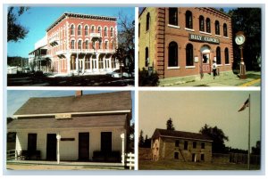 c1950's Scenes Multiview Building Museum Winneshiek County Iowa Vintage Postcard