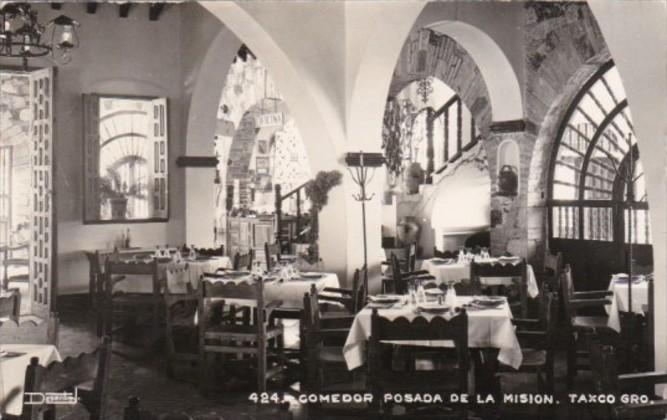 Mexico Taxco Dining Room Posada de la Mision Photo