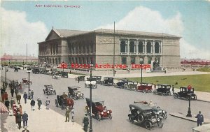 5 Postcards, Chicago Illinois, Various Views, Art Instute-Coliseum-Buildings