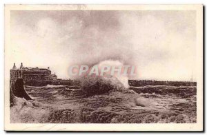 Treport - View of the Jetee by Big Time - Old Postcard