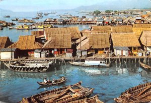 The Stilt Houses Penang Indonesia, Republik Indonesia Postal Used Unknown 