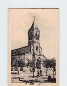 Postcard L'Eglise, Setif, Algeria