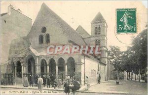 Postcard Old Saint Maur Church of Miracles N D
