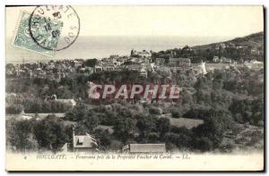 Old Postcard Houlgate Panorama taken Foucher Property Careil